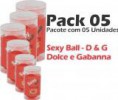 Pack 05 - Sexy Ball Dolce e Gabanna - Cód.: 3690
