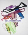Kit Com 3 Calcinhas Fio Dental Perfumada - Embalagem Bombom